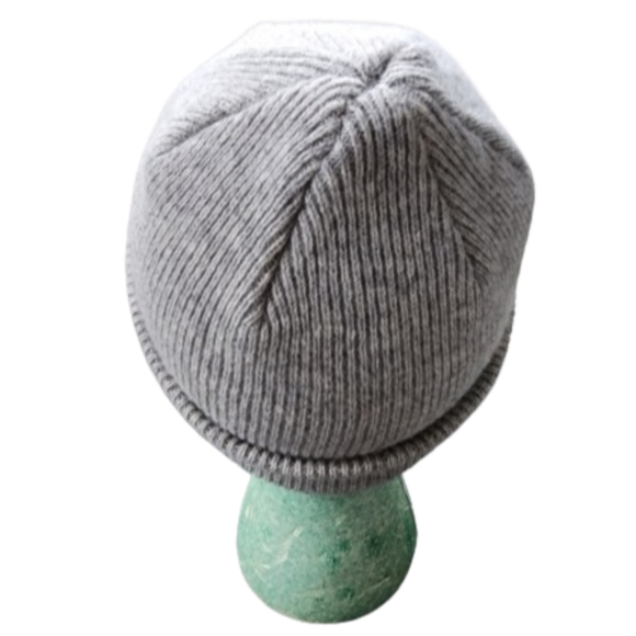 Bula Grey Rib Knit Beanie - Picture 3 of 10